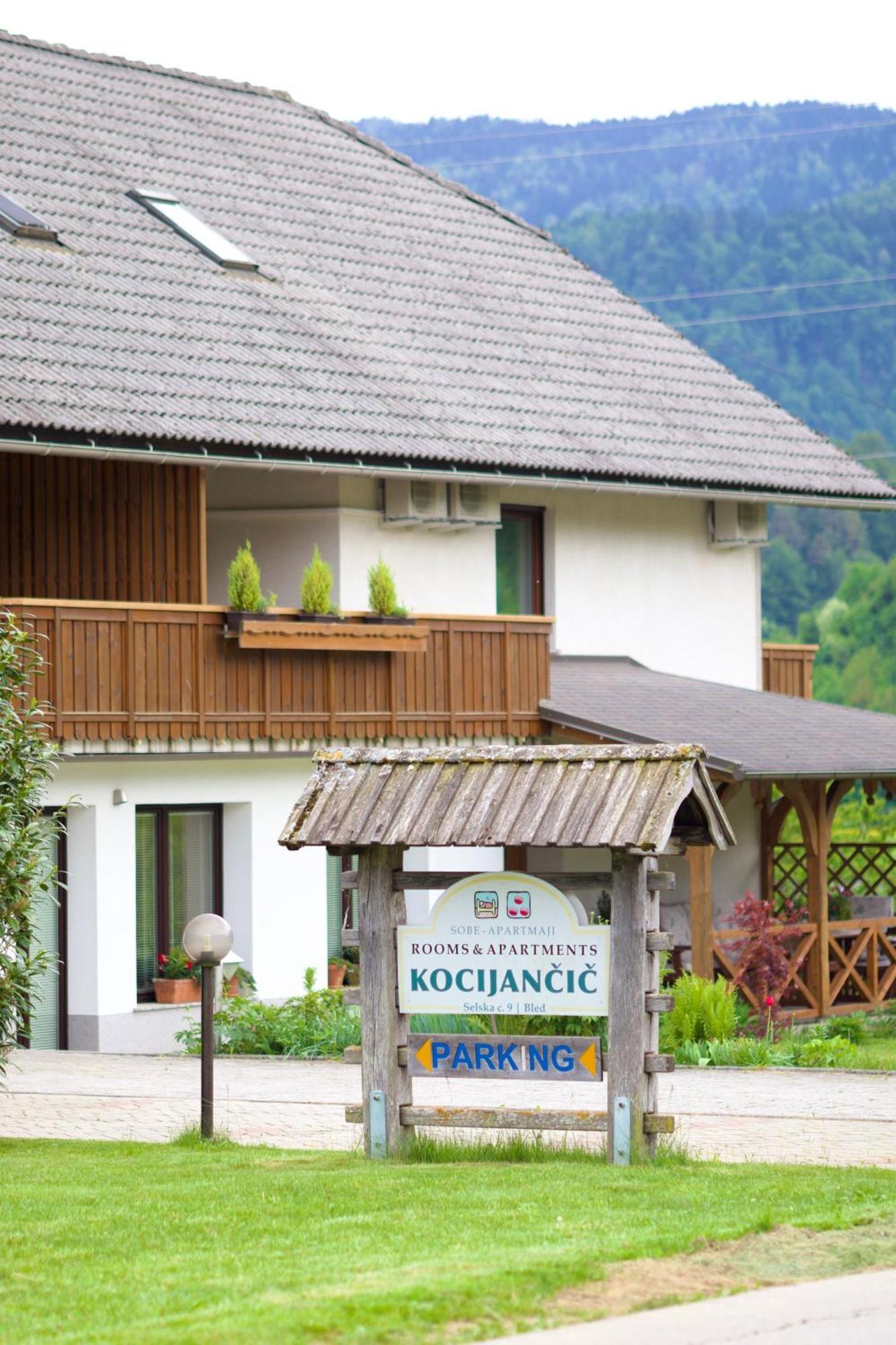 Apartments-Rooms Kocijancic Bled Exteriér fotografie